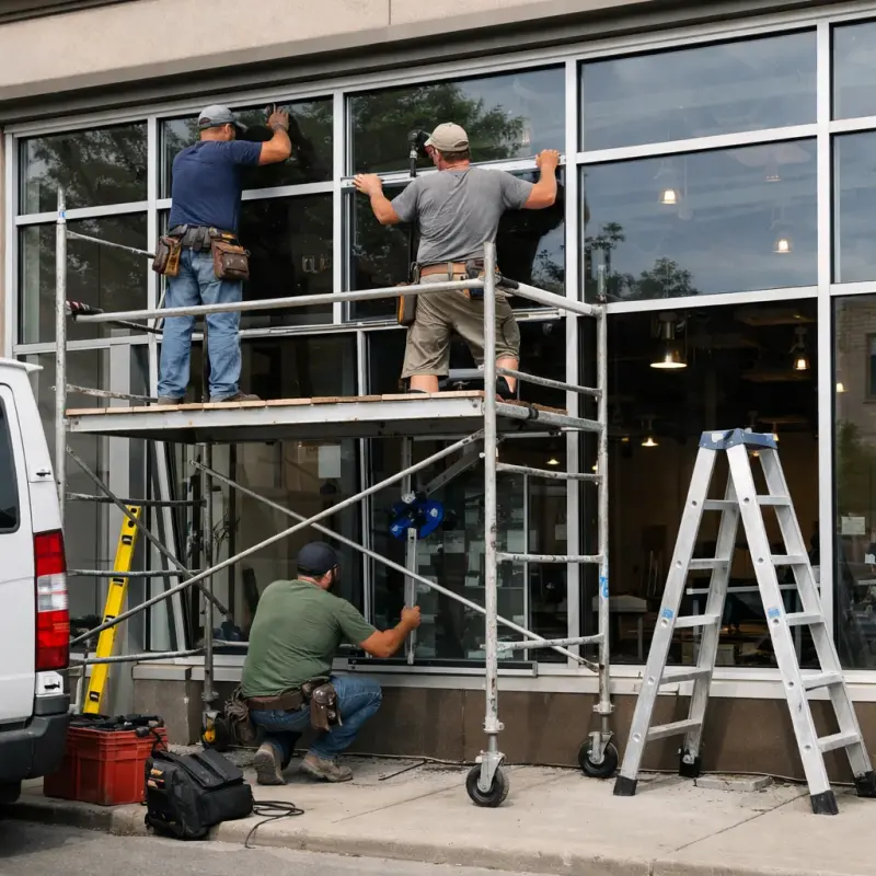 Commercial Window Installation Lyman
